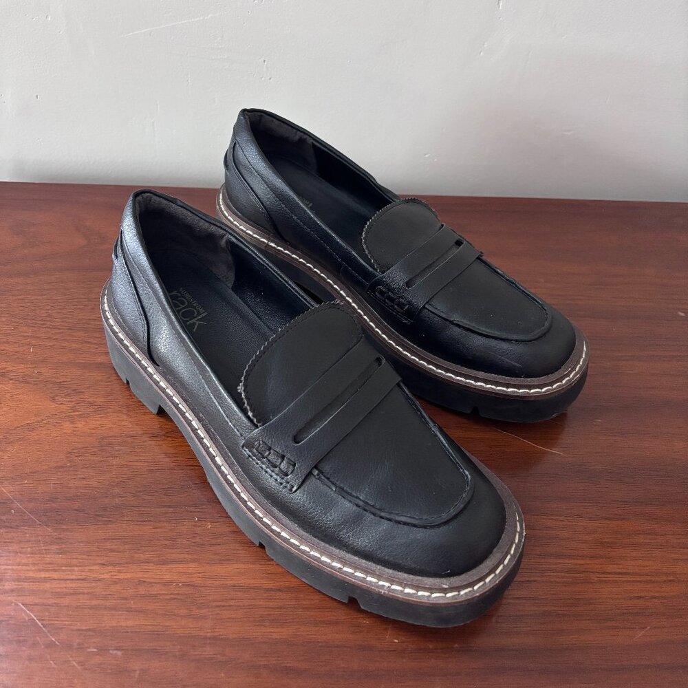 Black Penny Loafers